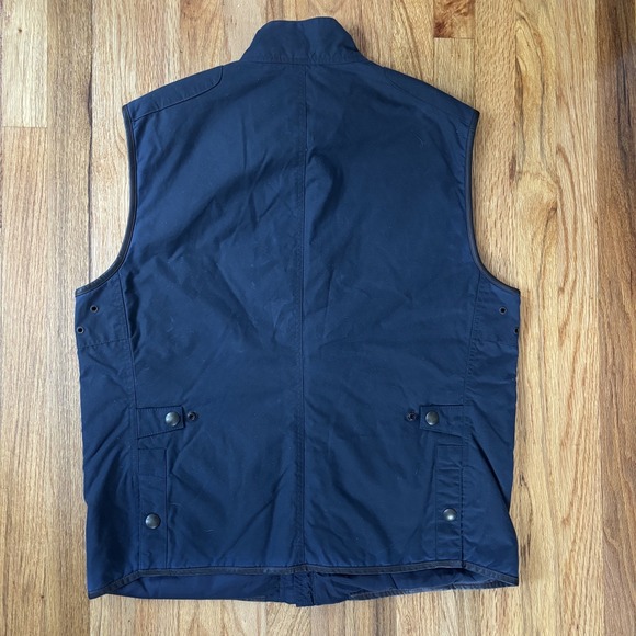 Polo Ralph Lauren Iconic Oilcloth Vest Utility Hunting Sportsman Large - Picture 2 of 10